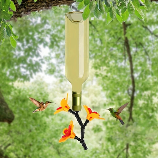 Floral Hummingbird Feeder