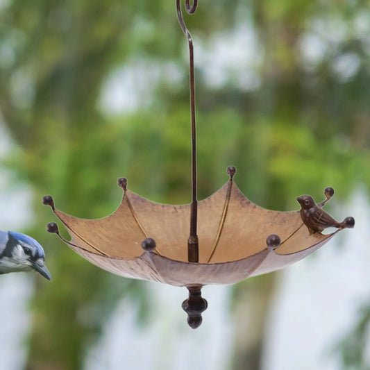 Hanging Umbrella Bird Feeder